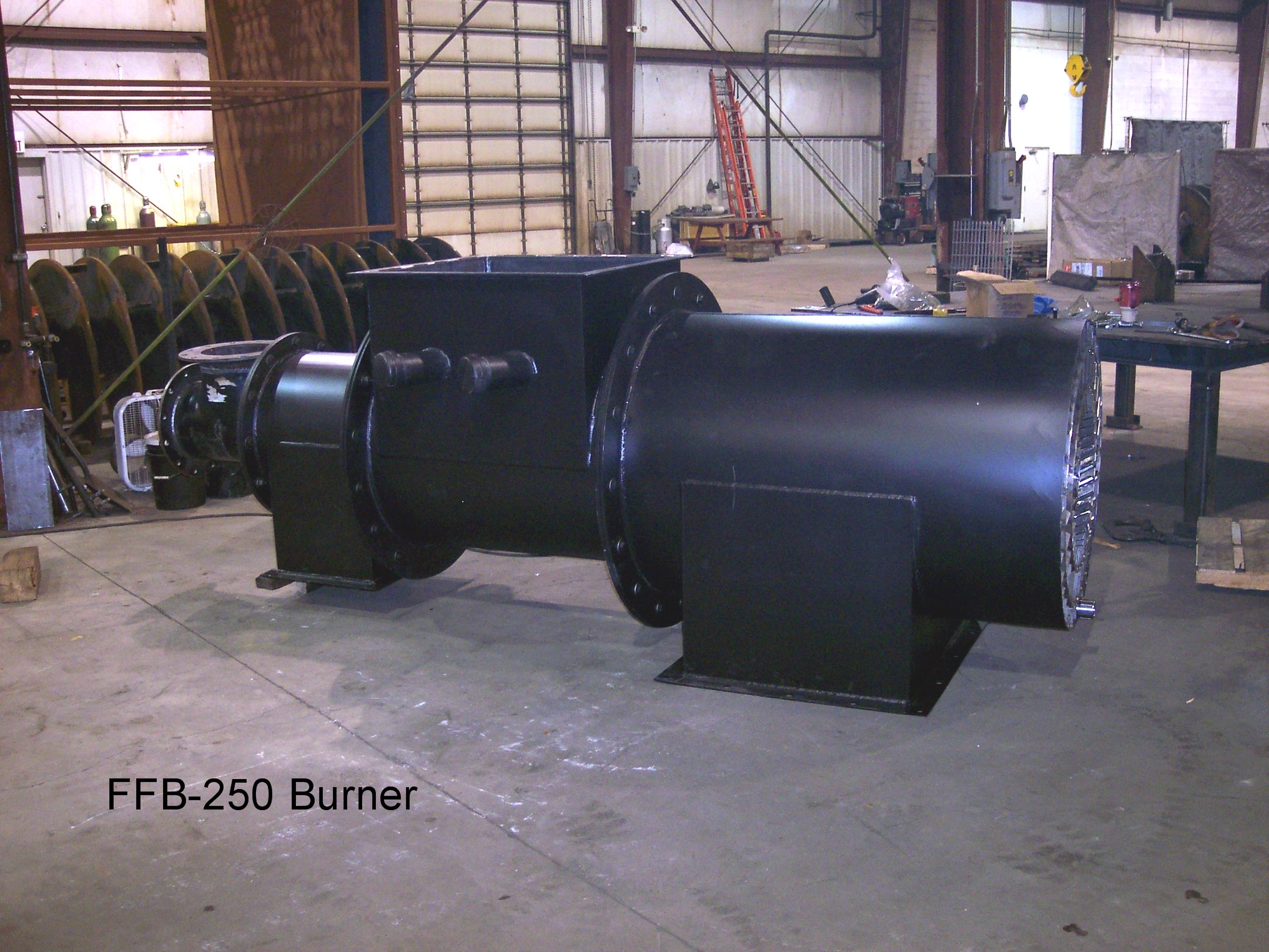 250 MMBTU Multifuel Burner
